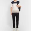 Block Panelled Cotton T-Shirt - Image 4